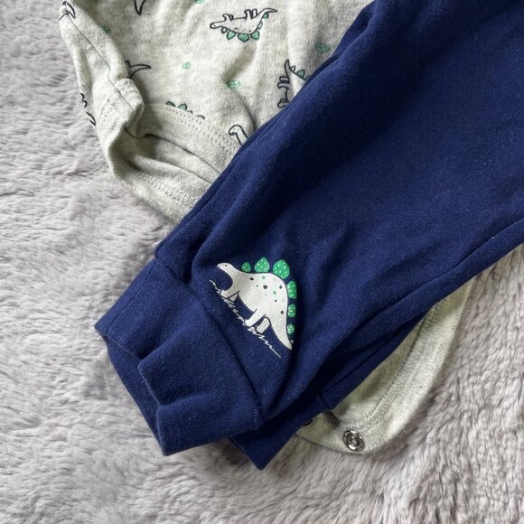 Little Me Dino 2 piece set 6 months - Picture 4 of 7